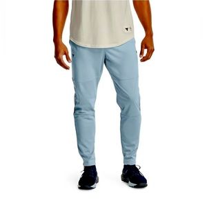 Under Armour UA Men's Project Rock Knit Track Pants Sweat Joggers Men’s XL Blue